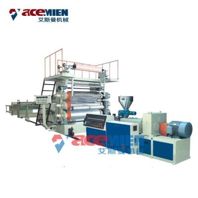 China Durable Artificial Marble Making Machine Sheet PVC Slab Profile Extrusion for sale