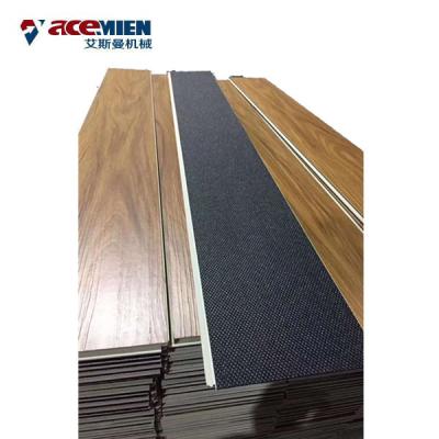 China 300 Kw PVC  Flooring Machine , Step Floor PVC Laminate Flooring Production Line for sale