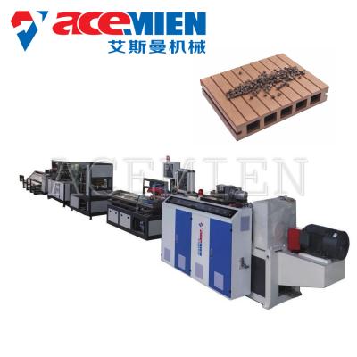China Decking Board Wood Plastic Composite Production Line 60~500kgs/H Durable for sale