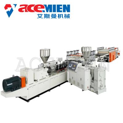 China cadena de producción del tablero de la espuma del PVC de la máquina de fabricación de placa de la espuma de 380V 50HZ 3Phase en venta