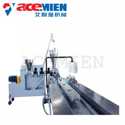 China Profile Tile Plastic Extrusion Equipment PVC Faux Marble Stone Strip Durable for sale