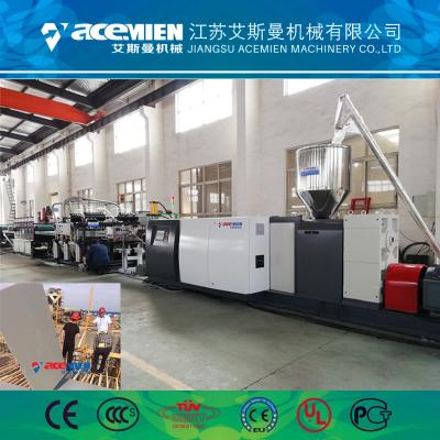 China El plástico recicla la máquina hueco de la hoja del encofrado de la construcción de los PP del grueso aplicable de 17m m en venta