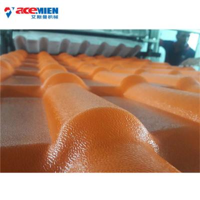 China High Speed Glazed Plastic Roofing Tile / Sheet Manufacturing Machine for sale