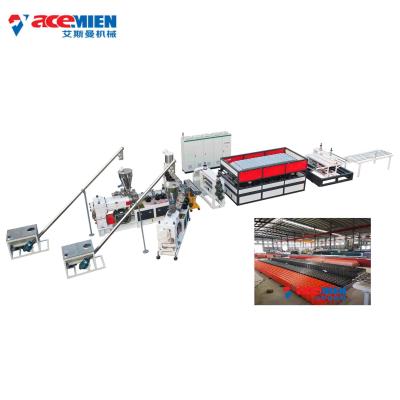 China Highly Intergrated Control PVC ASA Composite Plastic Roofing Sheet Making Machine for sale