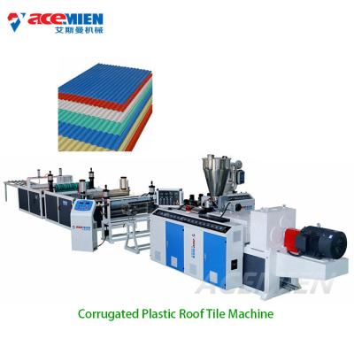 China UPVC Plastic Corrugated Roofing Sheet Machine 320KW for sale
