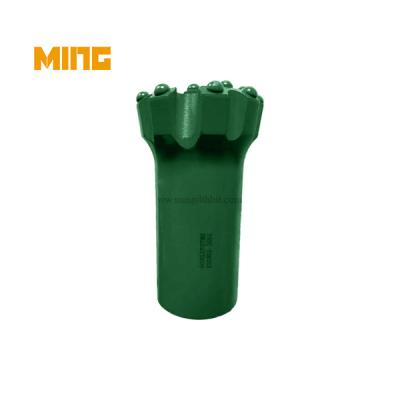 China 102mm R32 Flat Face Thread Button Bit With Tungsten Carbide For Tunnelling for sale