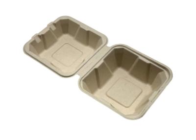 China Compostable Biodegradable Food Packaging Eco Friendly Food Packages Clamshell for sale