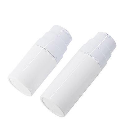 China Mini PP Aluminum Acrylic Airless Glass Cosmetic Bottles 15ml 30ml 50ml à venda