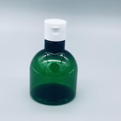 中国 ペット インク緑の空気のない化粧品は手の洗浄ディストリビューターをびん詰めにする 販売のため