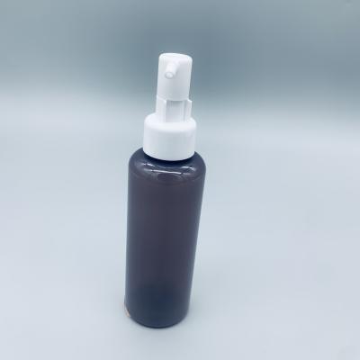 China Button Frost Emulsion Plastic Oil Bottle Transparent Plastic Bottle PET for sale