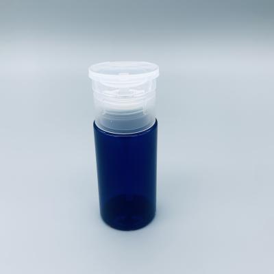 China Botella cosmética 50ml del ANIMAL DOMÉSTICO de la prensa plástica de color verde oscuro en venta