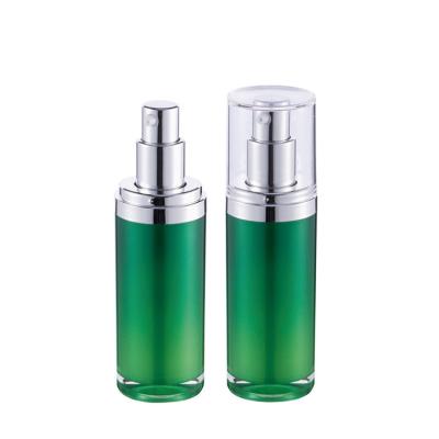 China 50ML large capacity plastic makeup vacuum bottle color process can be customized for sale