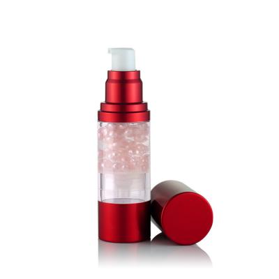 China Vacuum cosmetics bottle, 15ml 20ml 30ml 50ml vacuum pearling essence bottle for sale