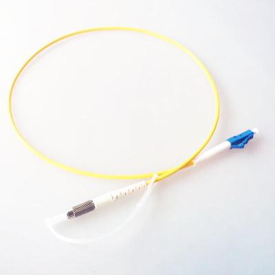 China DIN Optical Fiber Patch Cord G657 3mm 0.3db Low Loss Connections for sale