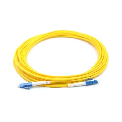 China G655 LC To LC Single Mode Fiber Patch Cable G657 0.2db for sale
