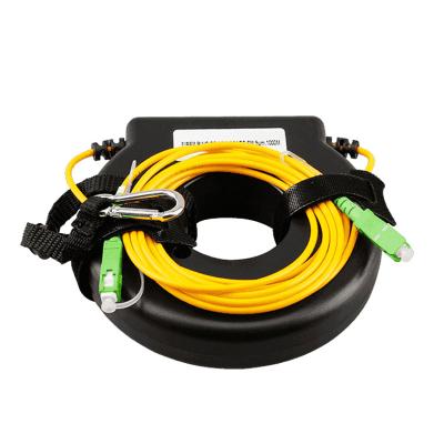 China anel 1550nm G657A da fibra da caixa do lançamento da fibra de Otdr do verificador do cabo de remendo do SC APC da manutenção programada de 1km à venda