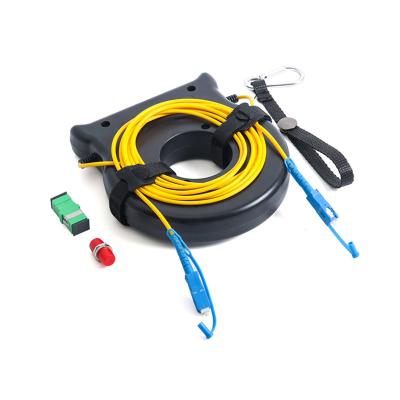 China Transparente invisible de nylon del cable de descenso de la fibra óptica FTTH de G657A2 G657B3 en venta