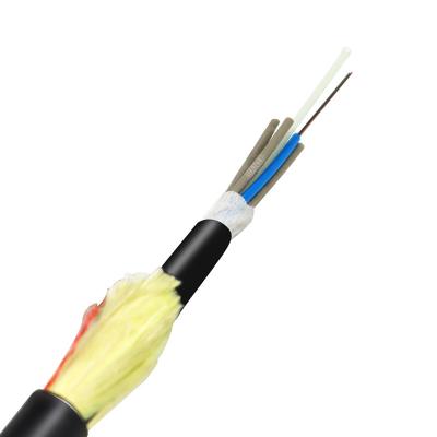 China Single Double Sheath All Dielectric Self Supporting ADSS Fiber Optic Aerial Cable 50m 100m 200m 800m Span ADSS Wire for sale