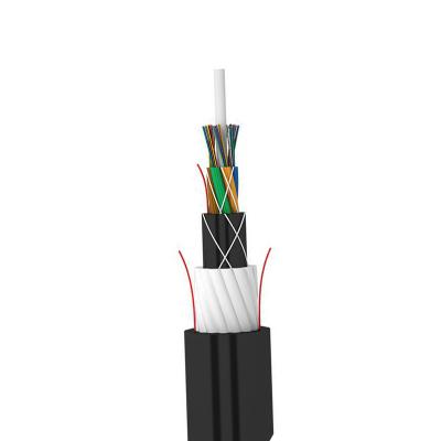 China Fio aéreo de fibra ótica do cabo ADSS Aramid da fibra do Multi-tubo (TA) autossuficiente à venda