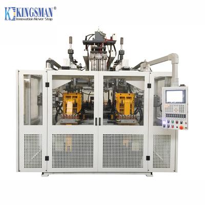 China Grueso automático del molde de la estación 245m m del doble de la máquina del moldeo por insuflación de aire comprimido del HDPE en venta