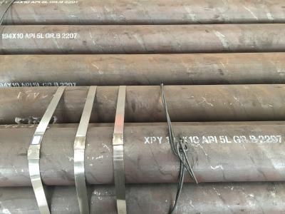 China Round Astm A53 B Carbon Steel Pipes , Seamless Boiler Tubes SCH 80 SCH 100 for sale