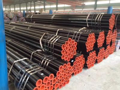 China Grade 20 Seamless Carbon Steel Pipe Blank / Painting With Painting Bevelled Caps for sale