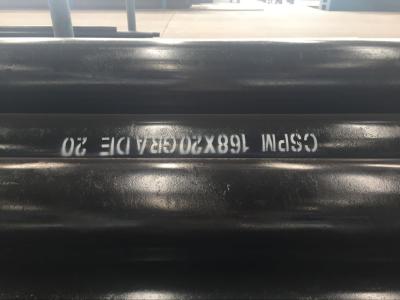 China Grado inconsútil pintura en blanco y negra de 20 de la tubería de acero del carbono del GB/T 8162 en venta