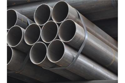 China High Strength Structural 16Mn ERW Steel Pipe 6mm - 25mm Thickness For Fluid Transport for sale