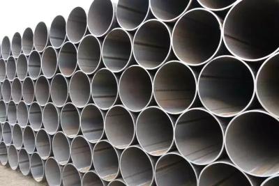 China Welded ERW Steel Pipe Thickness 1.5mm - 40mm For Transport Oil / Petrol / Water for sale