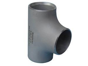 China Galvanized Seamless Stainless Steel Pipe Fittings DIN 2615 API Equal Tee / Reducing Tee for sale