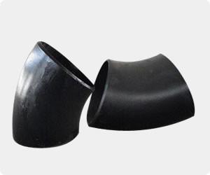 China Sanitary Construction Carbon Steel Pipe Fittings BW 45 Degree Elbow / CS Pipe Fittings for sale