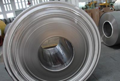 China BS 1449 , DIN17460 , DIN 17441 Hot / Cold Rolled Steel Coil Strips 2B , BA Finish for sale