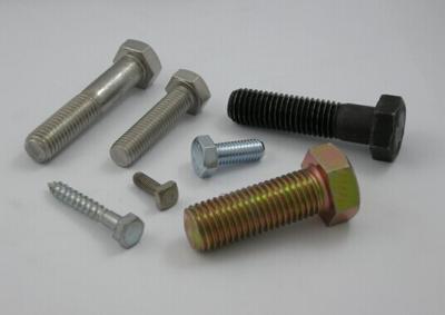 China Hex Universal 45# Steel Bolts And Nuts 10.9 Grade For Cone Seat Wheel for sale