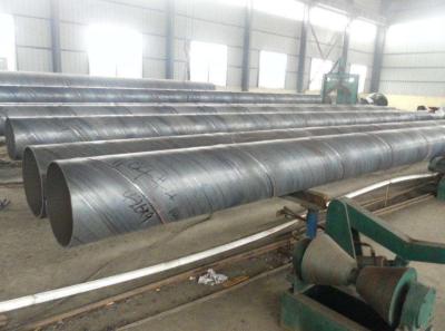 China Spiral Welded SSAW Steel Pipe Anti Corrosion / Anti Rust Paint For Water Engineering for sale
