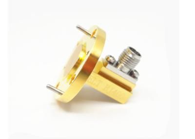 China WR22 BJ400 To 2.4mm Female Waveguide To Coax Adapter 32.9GHz~50GHz for sale