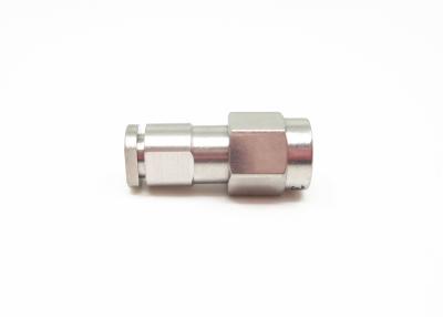 China 3.5mm RF Coaxial Male Connector Stainless Steel for Semi Rigid/Flexible Cable for sale