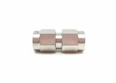 China MMW Stainless Steel RF Adapter 3.5mm K2.92mm Type Male To Male ​ for sale