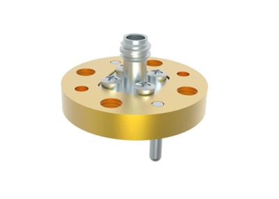 China WR10 BJ900 To 1.0mm Female Waveguide To Coax Adapter 74GHz~110GHz End launch à venda