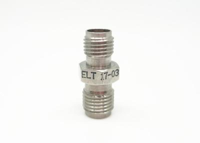 China Stainless Steel 3.5mm to 2.4mm Type Female to Female (MMW)Millimeter Wave Adaptor for sale