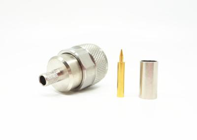 China Male Plug 50Ohm Coax N Connector N Type Male Connector for sale