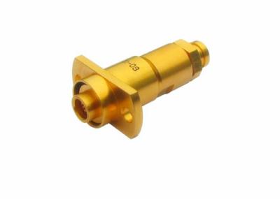 China China Supplier Flange Shoulder SBMA Plug and Socket Straight RF Coaxial Connector for sale