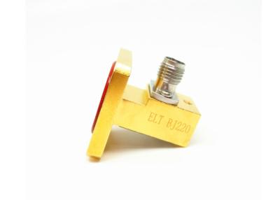 China Medidor de ondas de WR42 K 2.92mm à flange sulcada do quadrado do adaptador tampa coaxial à venda