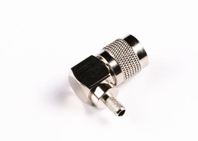 China Female Socket TNC RF Connector Right Angle Electrical RF Coaxial Connector for sale
