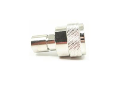 China Nickel Plated N Type RF Connector ≥500MΩ Insulation Resistance RoHS Assured for sale