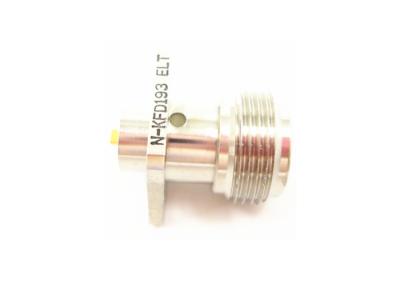 China Female Nickel Plated RF N Connector Outer Conductor Center Resistance ≤1.5mΩ for sale