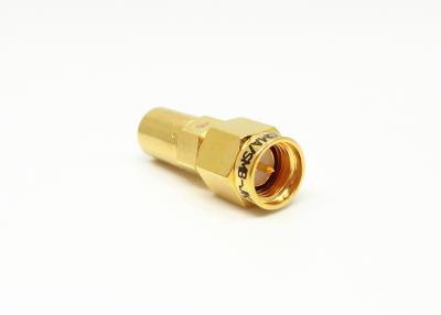 China Gold überzogener Koaxialmann Rfs 50Ohm adapter-SMA zum SMB-Frau-Adapter zu verkaufen