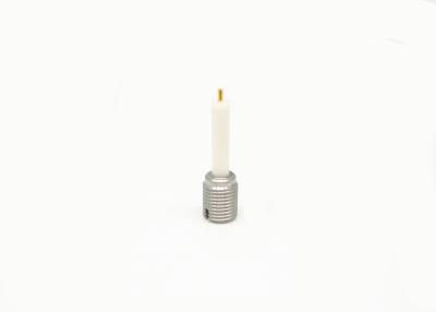 China Passivated Stainless Steel SMP Male Thread-In Mount Connector with Extended Insulator for sale