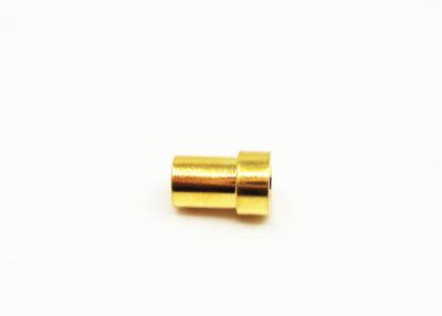 China Gold Plated SMPM RF Connector Male To Male Rf Coaxial Connector 50Ω Impedance for sale