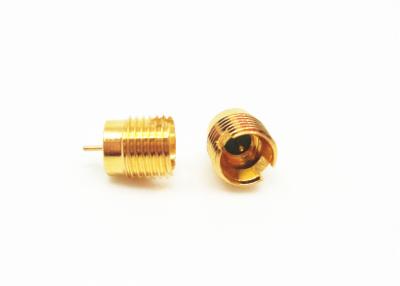 China 40 GHz SSMP Hermetically Sealed Male Plug SMPM RF Connector Mini SMP Thread-in Connector for sale