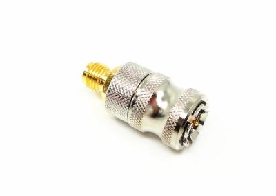 China Impedance 50Ω RF Antenna Connector SOSMA Nickel Plated Mount Connector High Frequency for sale